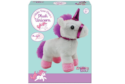 Plush unicorn, make your own