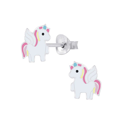 Unicorn mini stud earrings