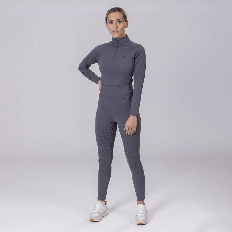 Grey Aubrion Base layer young rider