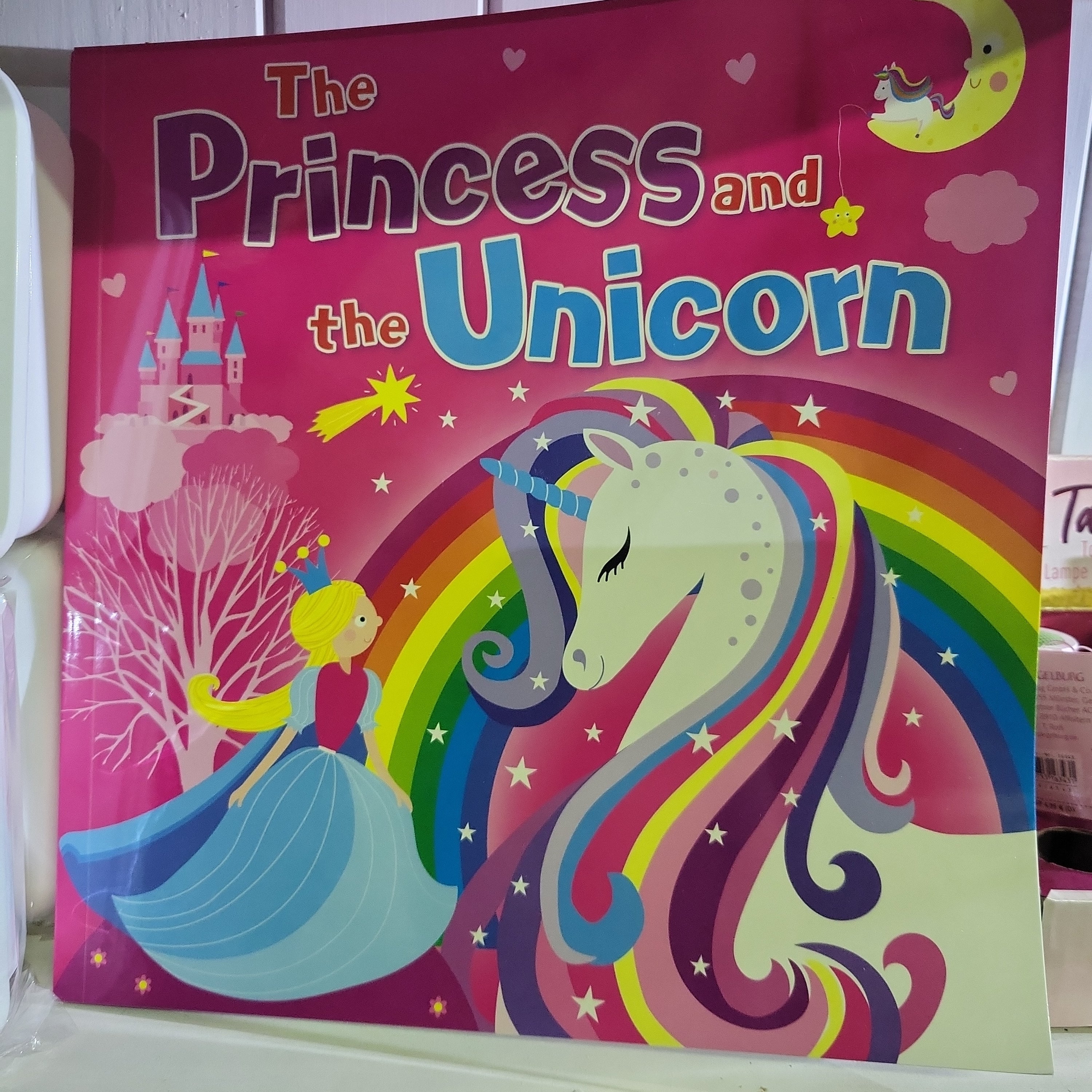 Childrens princess and the unicorn book