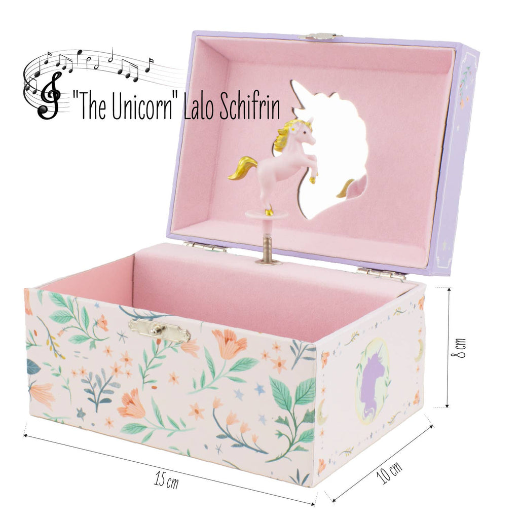 LILAC UNICORN MUSICAL CHEST