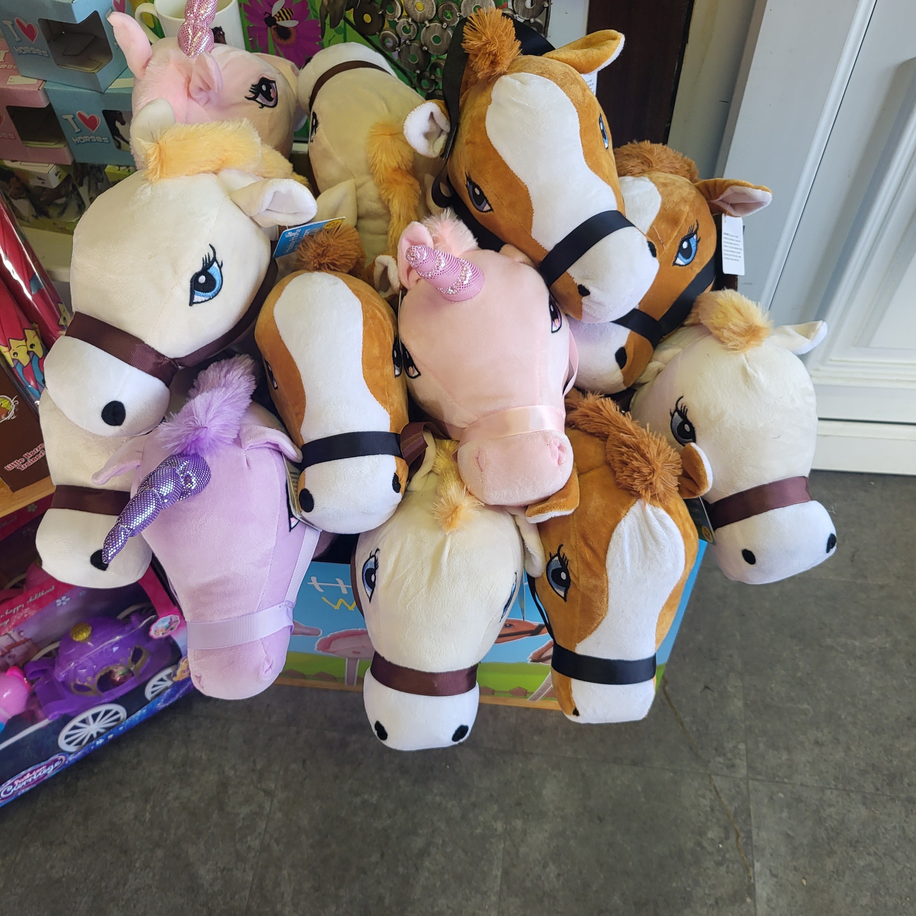 Hobby horse or unicorn with sound