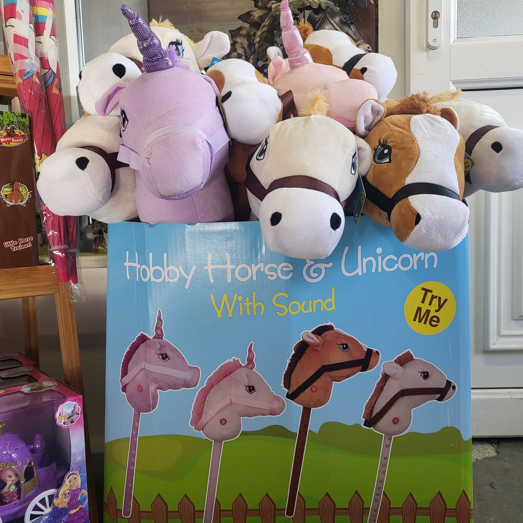 Hobby horse or unicorn with sound