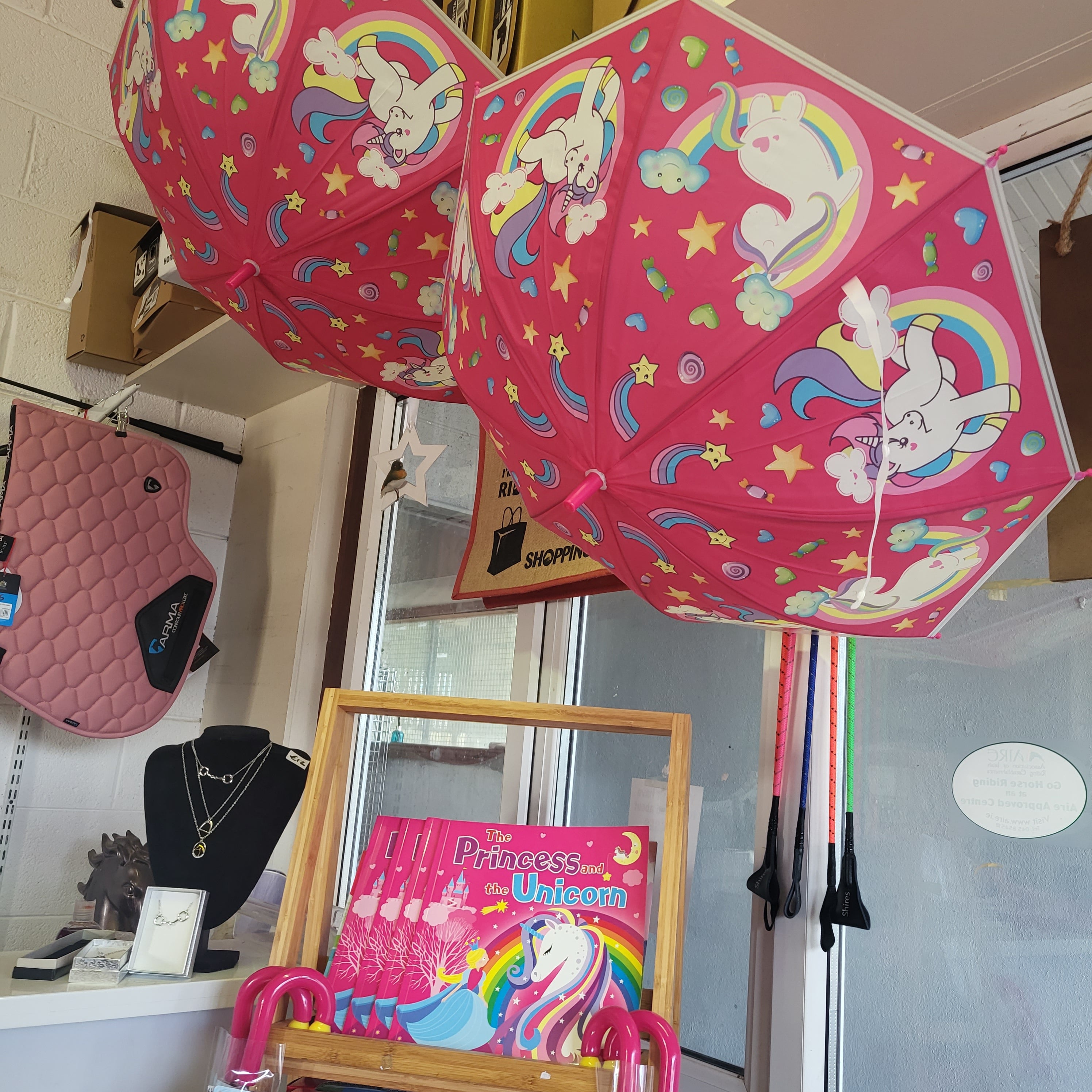 Kids unicorn umbrella