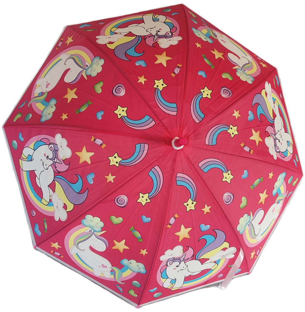 Kids unicorn umbrella