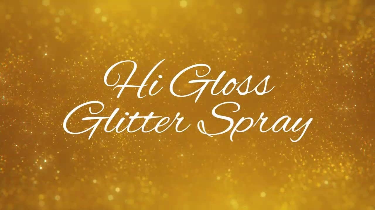 Excellent Horse Hi Gloss Glitter Spray Silver 250 ml