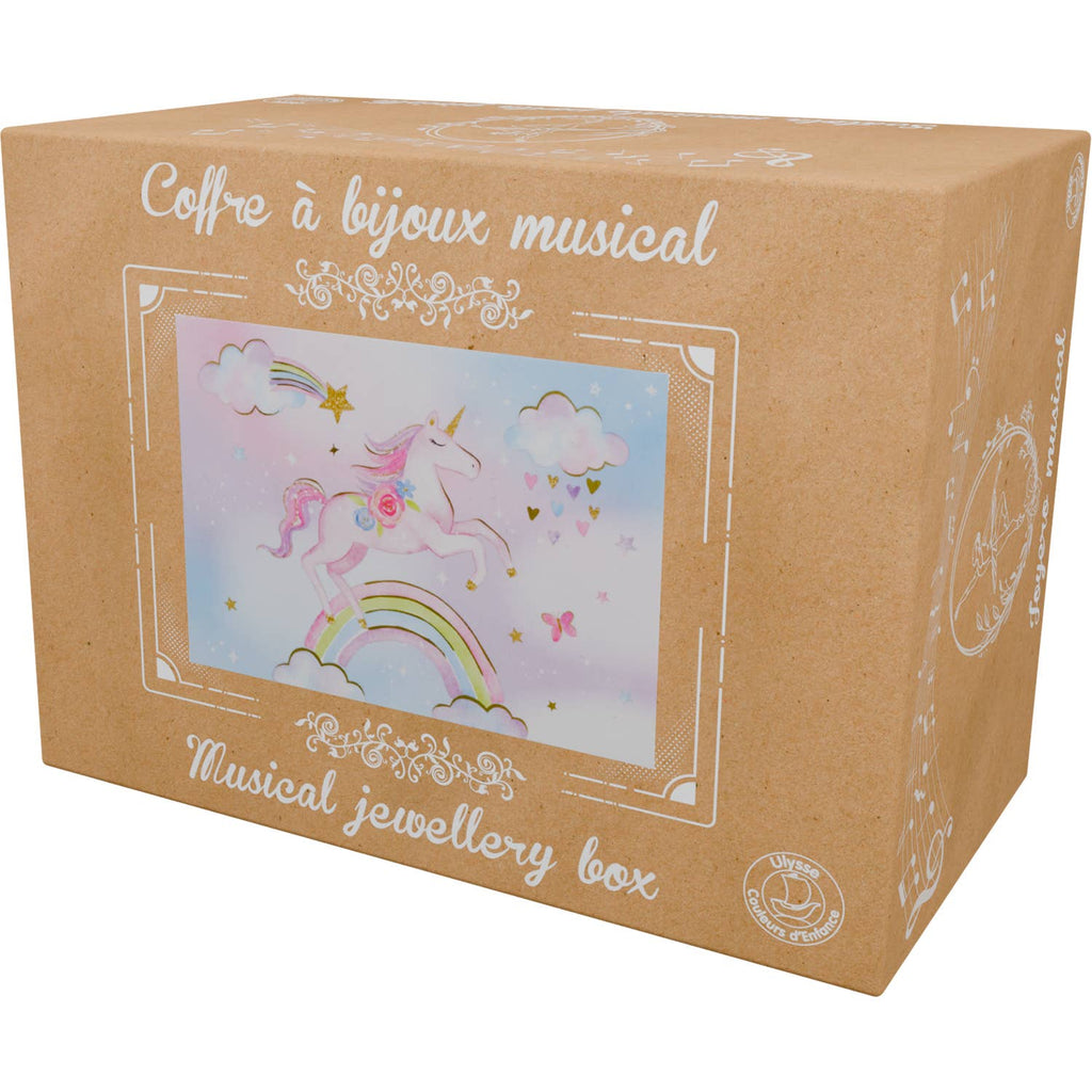 RAINBOW UNICORN MUSICAL CHEST