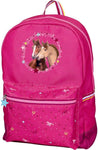 Pink horse school bag