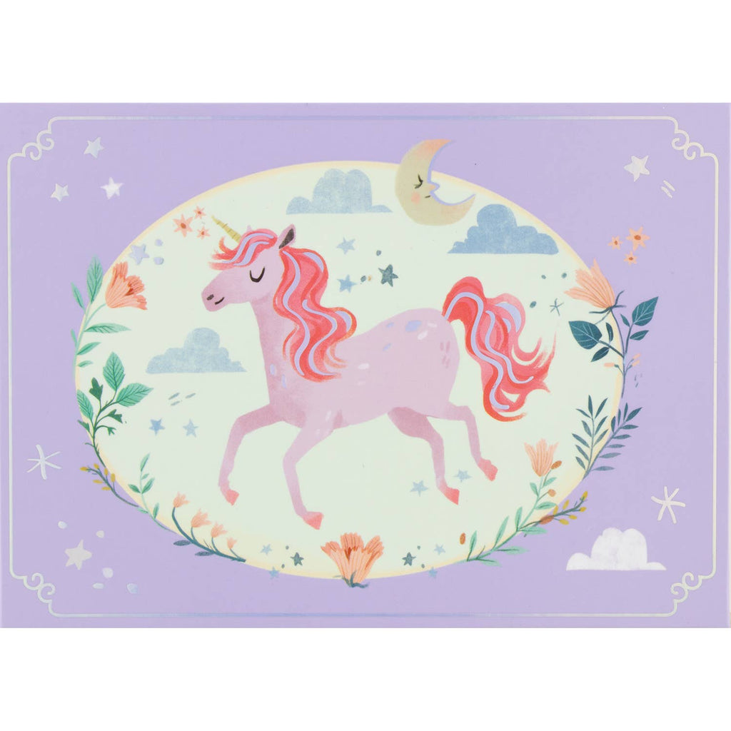 LILAC UNICORN MUSICAL CHEST