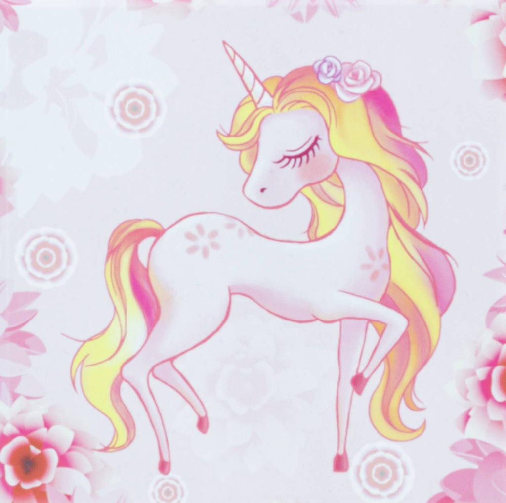 UNICORN FLOWERS MUSICAL CHEST