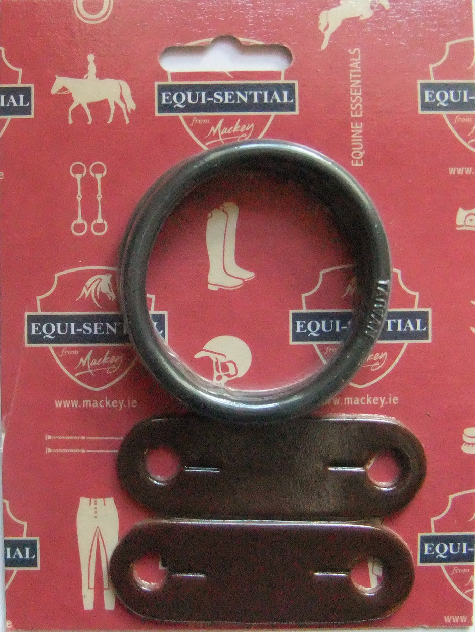 Prepacked Peacock rings and leathers for safety stirrups