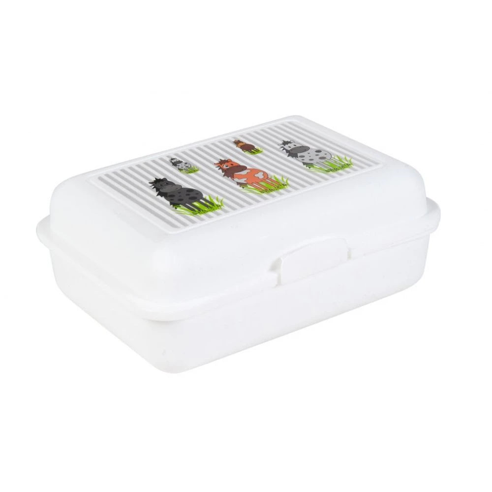 Horse white lunch box