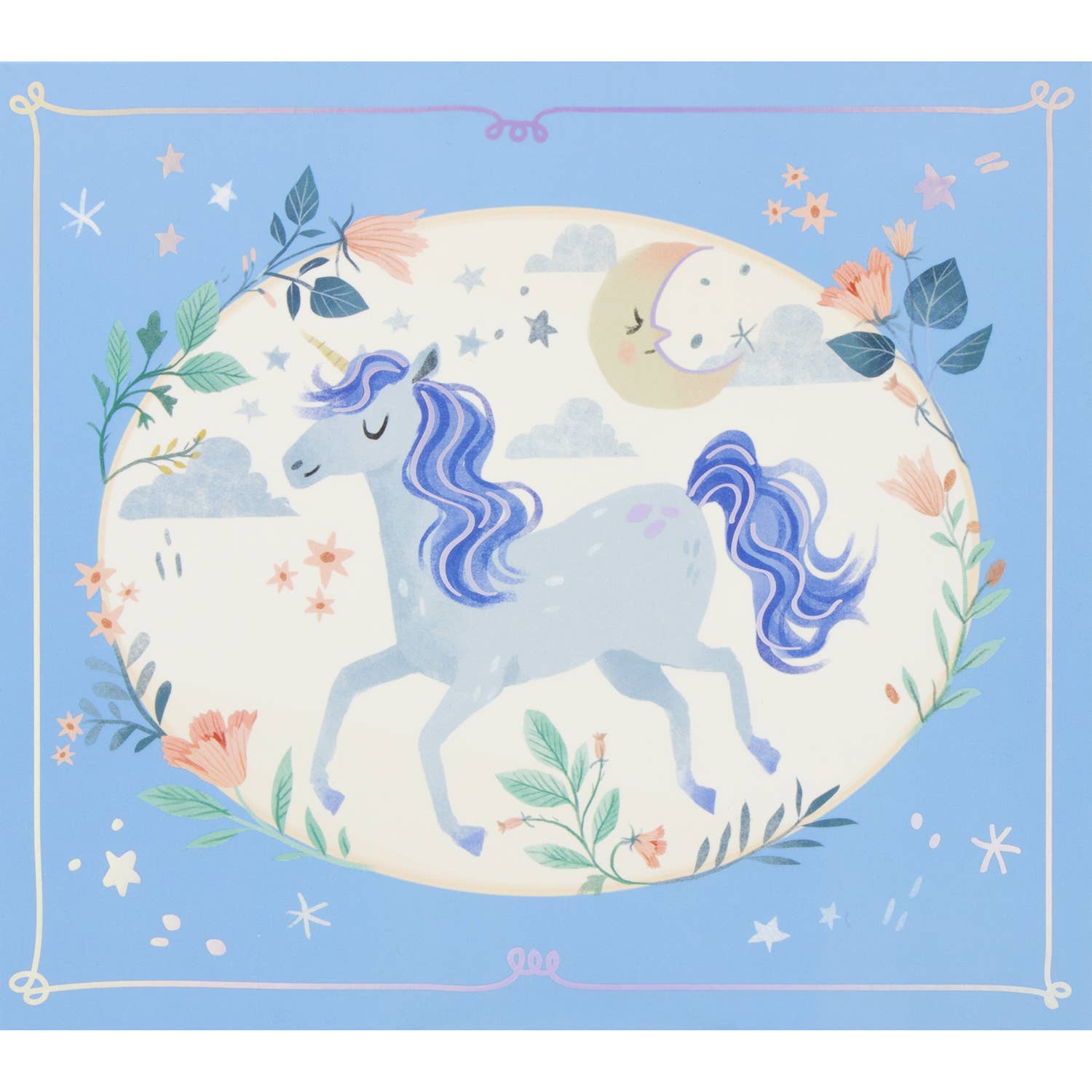 UNICORN MUSICAL CHEST WITH 2 DRAWERS