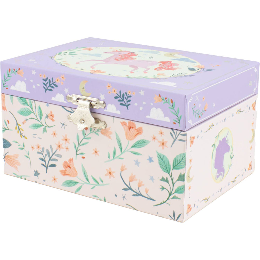 LILAC UNICORN MUSICAL CHEST