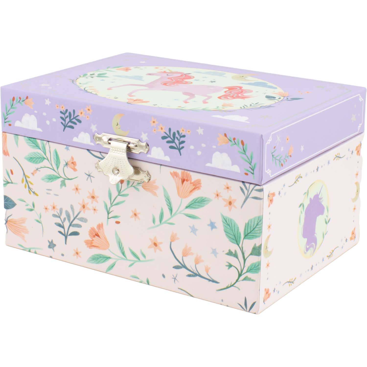 LILAC UNICORN MUSICAL CHEST