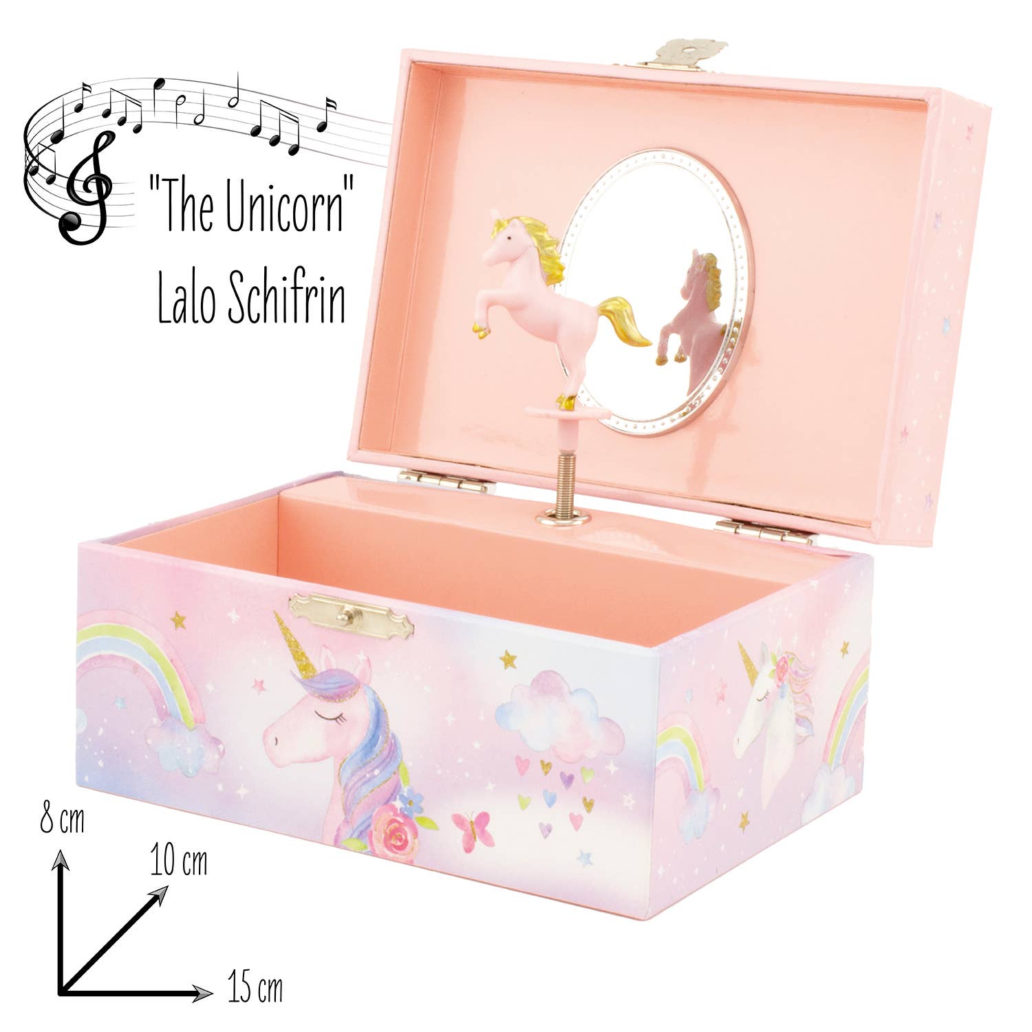 RAINBOW UNICORN MUSICAL CHEST