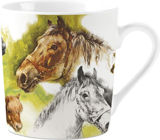 Horse themed mug