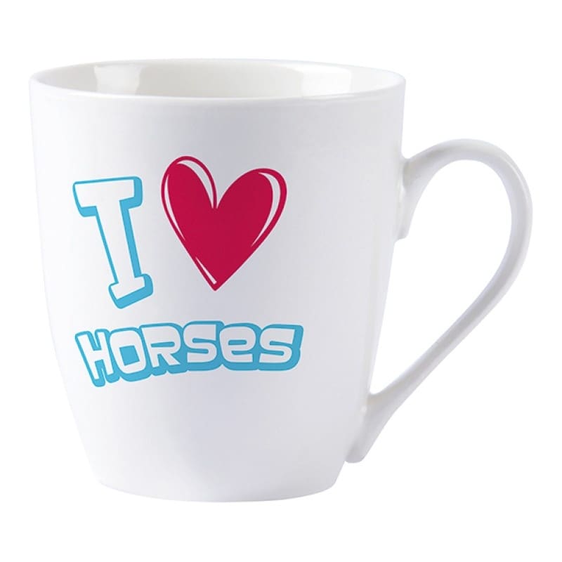 Blue I 💗  horses mug