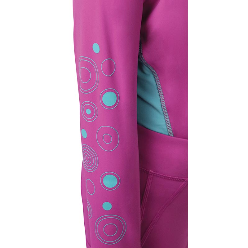 Hy Dynamizs plum/teal baselayer