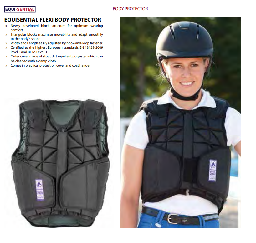Back and body protector